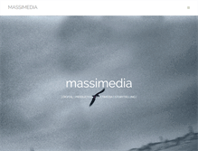Tablet Screenshot of massimedia.com